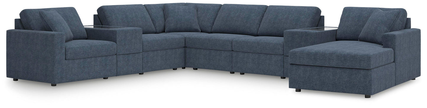 Sala Modular con Chaise Longue ModMax 8 Piezas