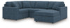 Sala Modular con Chaise Longue ModMax 4 Piezas