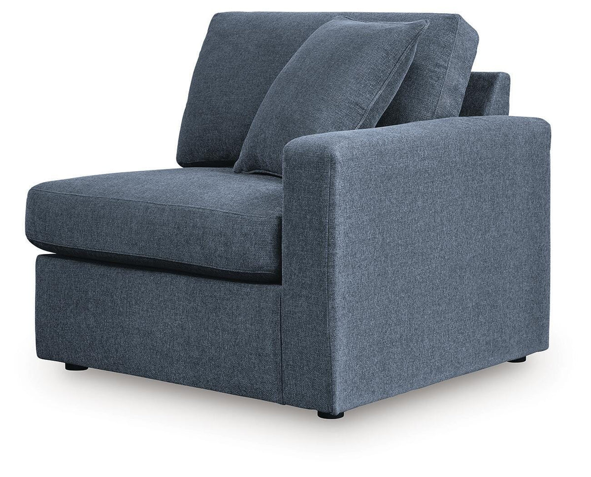 Sala Modular con Chaise Longue ModMax 4 Piezas Tinta – vista en ángulo 4