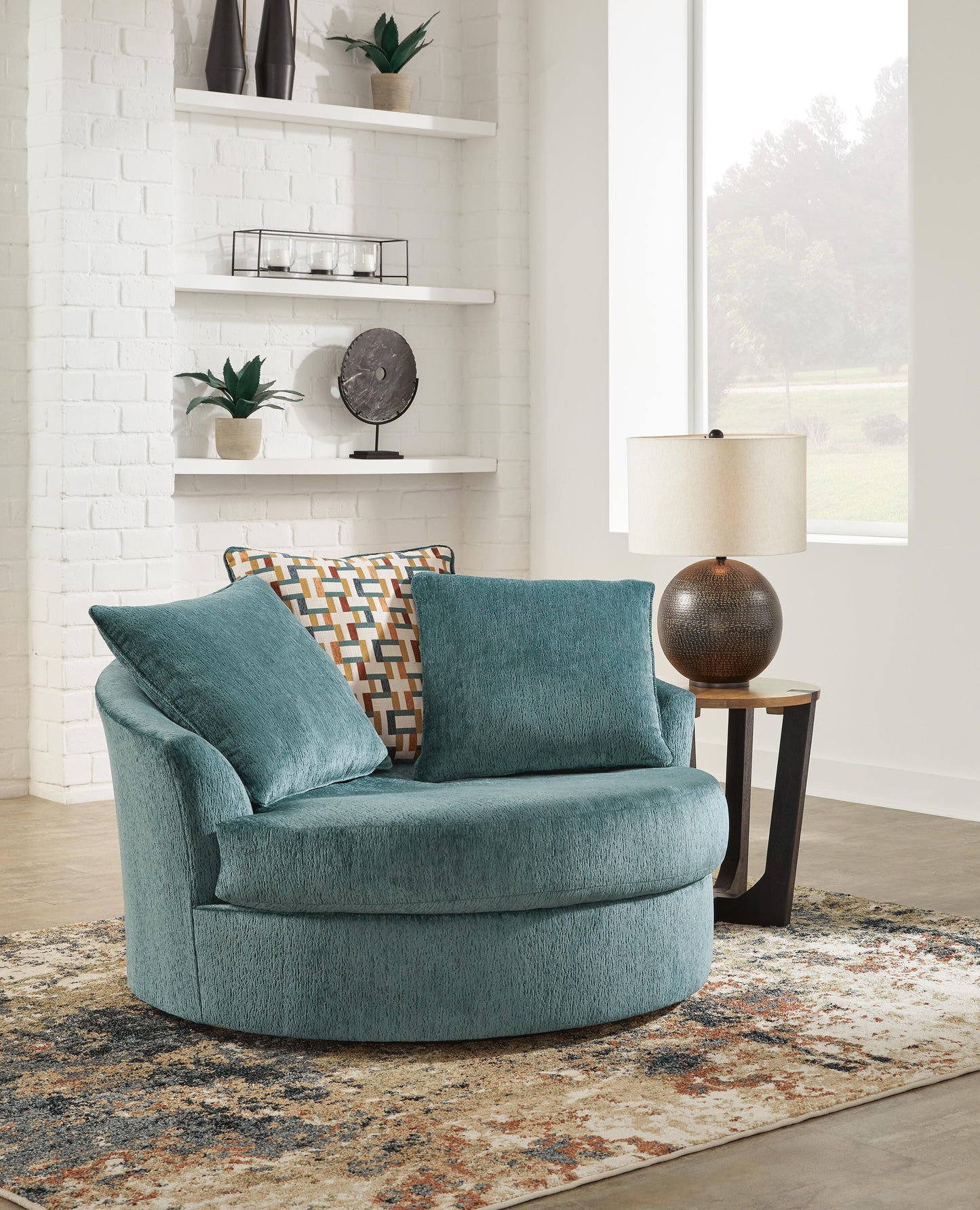 de Gran Tamaño Silla de Acento Giratoria Laylabrook