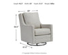 Silla de Acento Giratoria Kambria