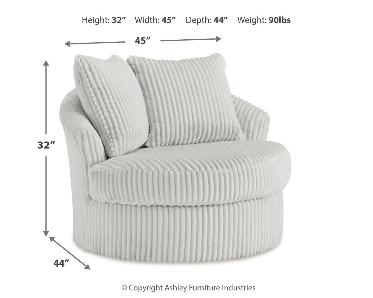 Silla de Acento Giratoria Gramwell