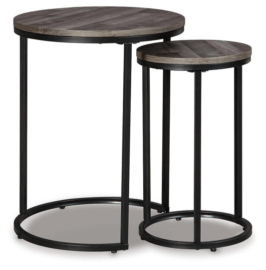 Mesa Auxiliar Briarsboro (2 Unidades) – vista frontal
