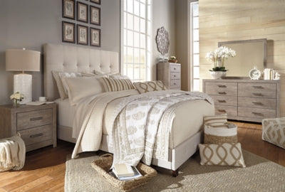 Cama Tapizada Queen Dolante