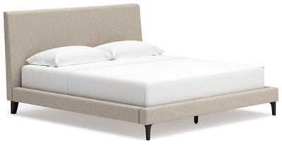 Cama Tapizada King con Rieles Enrollables Cielden