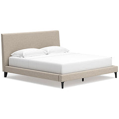 Cama Tapizada King con Rieles Enrollables Cielden