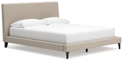 Cama Tapizada con Listones Enrollables California King Cielden