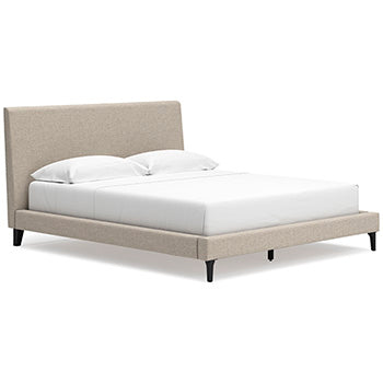 Cama Tapizada con Listones Enrollables California King Cielden