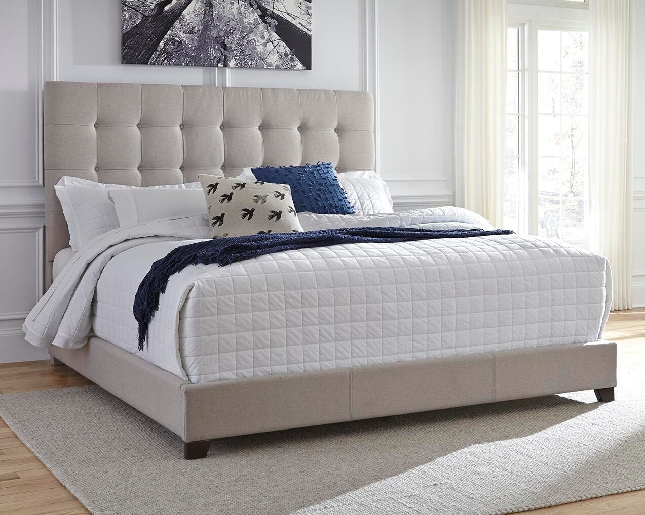 Cama Tapizada King Dolante