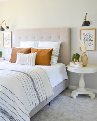 Cama Tapizada Queen Dolante