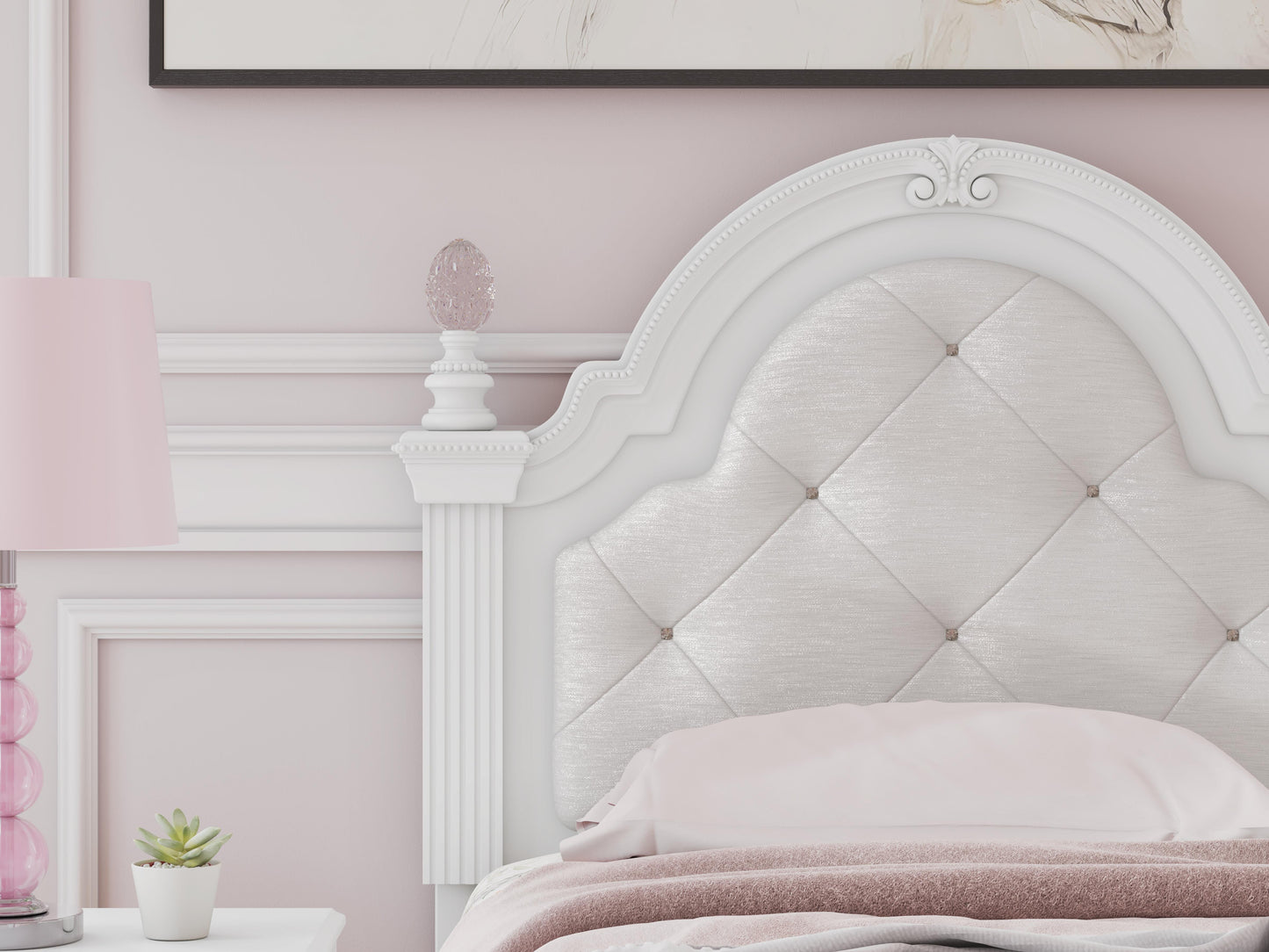 Individual Cabecera de Panel Tapizada Maylilly