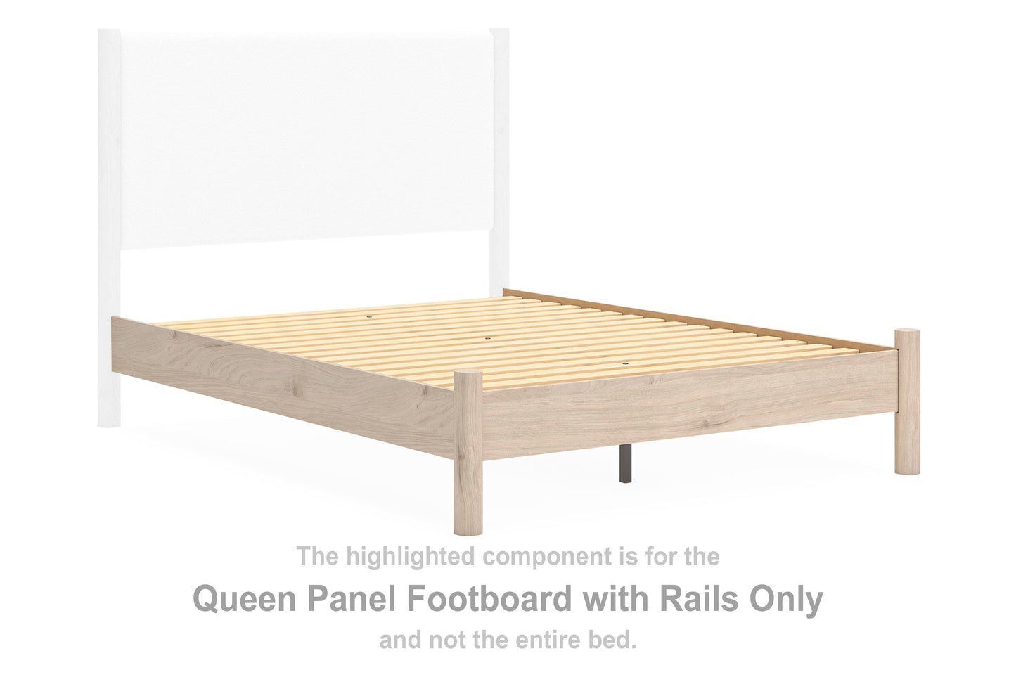 Piecero de Panel con Rieles Queen Cadmori
