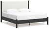 Cama de Panel Tapizada King Cadmori