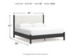 Cama de Panel Tapizada King Cadmori