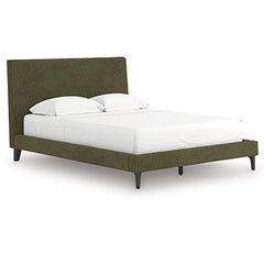 Cama Queen Tapizada con Rieles Enrollables Zadilyn