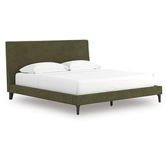 Cama Tapizada King con Rieles Enrollables Zadilyn