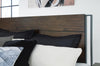 Cama de Panel Queen Zumbado