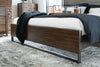 Cama de Panel Queen Zumbado