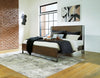 Zumbado Cama de Panel Queen + Base Cama Queen Anch 152cm x Lar 200cm x Alt 19 cm