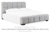 Americana Cabecera Tapizada/Pie de Cama/Tablero Bunkie Queen Jesstean