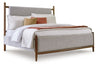 Cama Tapizada de Panel Queen Lyncott