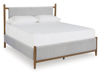 Americana/California King Cabecera Tapizada/Pie de Cama/Listones King Lyncott