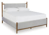Americana/California King Cabecera Tapizada/Pie de Cama/Listones King Lyncott