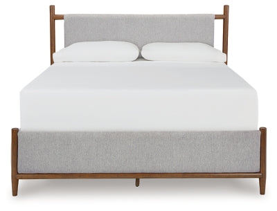 Cama Tapizada de Panel Queen Lyncott