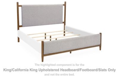 Americana/California King Cabecera Tapizada/Pie de Cama/Listones King Lyncott