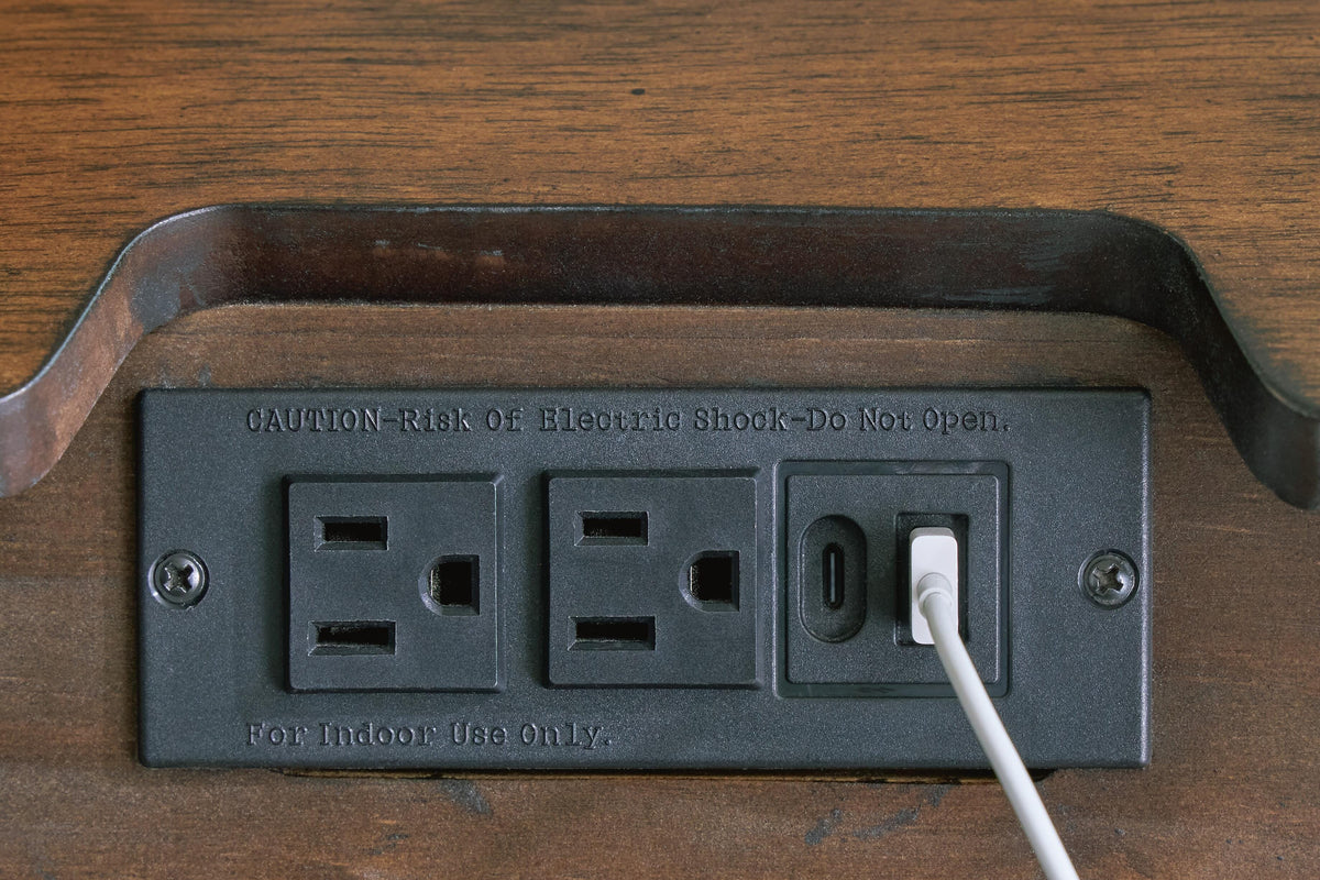 Mesa de Noche Lyncott – detalle 9
