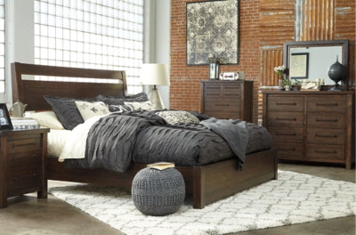 Cama de Panel King Americana Starmore Café 140 cm – detalle 3