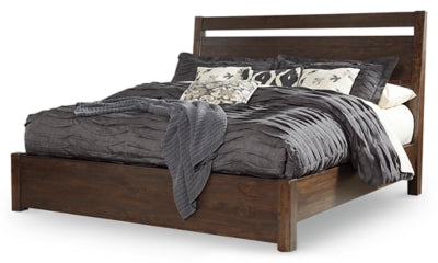 Cama de Panel King Americana Starmore Café 140 cm – detalle 1