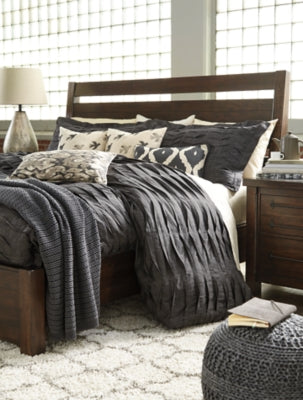 Cama de Panel King Americana Starmore Café 140 cm – detalle 5
