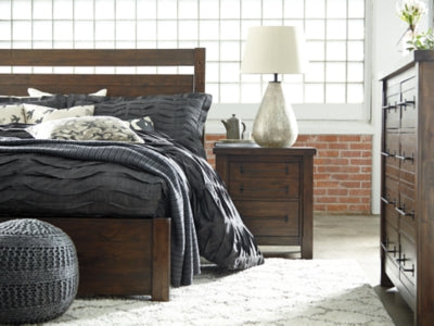 Cama de Panel King Americana Starmore Café 140 cm – detalle 6