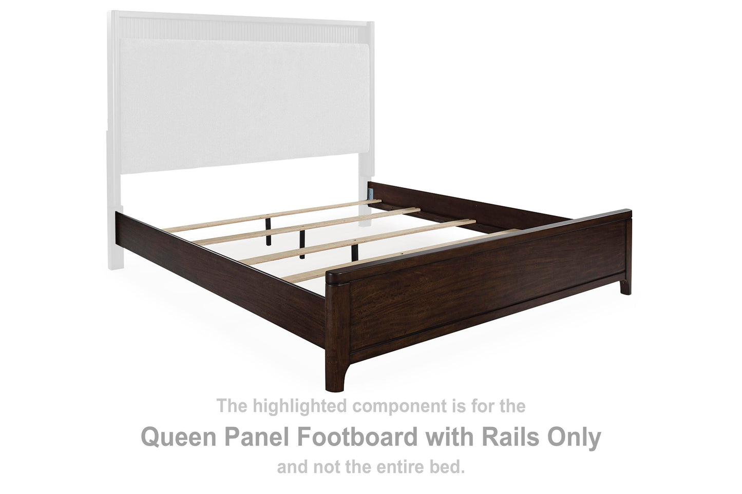 Cabecera Queen de Panel con Piecero y Rieles Korestone