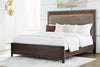 Korestone Cama Queen de Panel Tapizada + Base Cama Queen Anch 152cm x Lar 200cm x Alt 12 cm