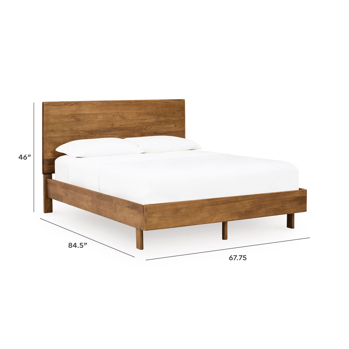 Cama con Cabecero Isanti Queen Americana – medidas 2