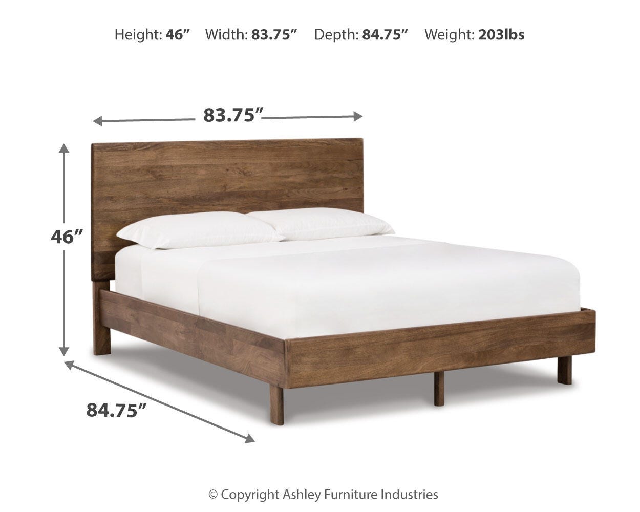 Cama de Panel King Isanti