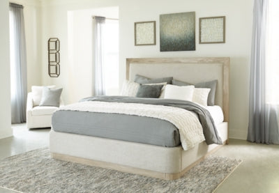 Cama Tapizada King Hennington