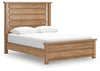 Zumbado Cama de Panel King + Base Cama King Anch 192cm x Lar 200cm x Alt 19cm