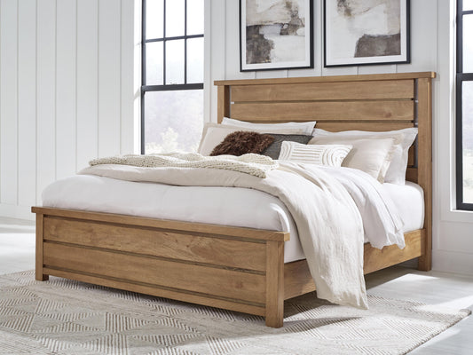 Cama de Panel King Kristiland