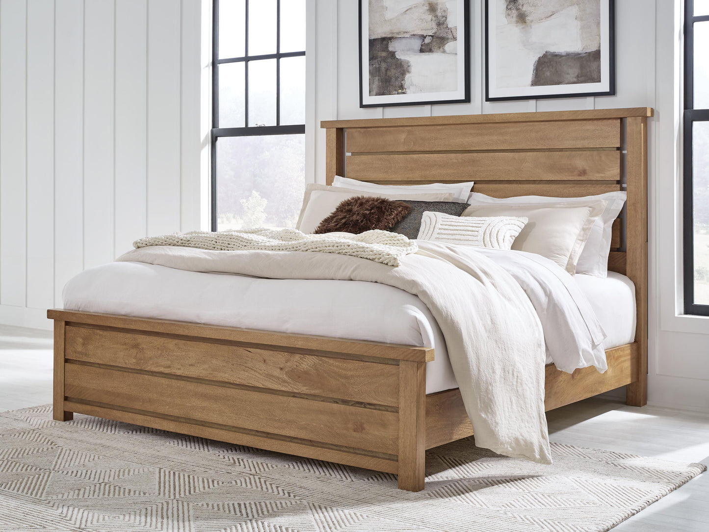 Cama de Panel Queen Kristiland