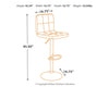 Silla de Bar Altura Ajustable Bellatier