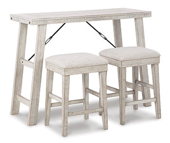 Mesa de Comedor a Altura de Barra and Bar Stools Carynhurst