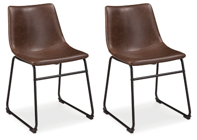 Silla de Comedor Centiar Café – vista frontal