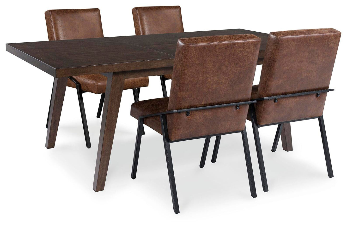 Mesa de Comedor y 4 Sillas Zumbado
