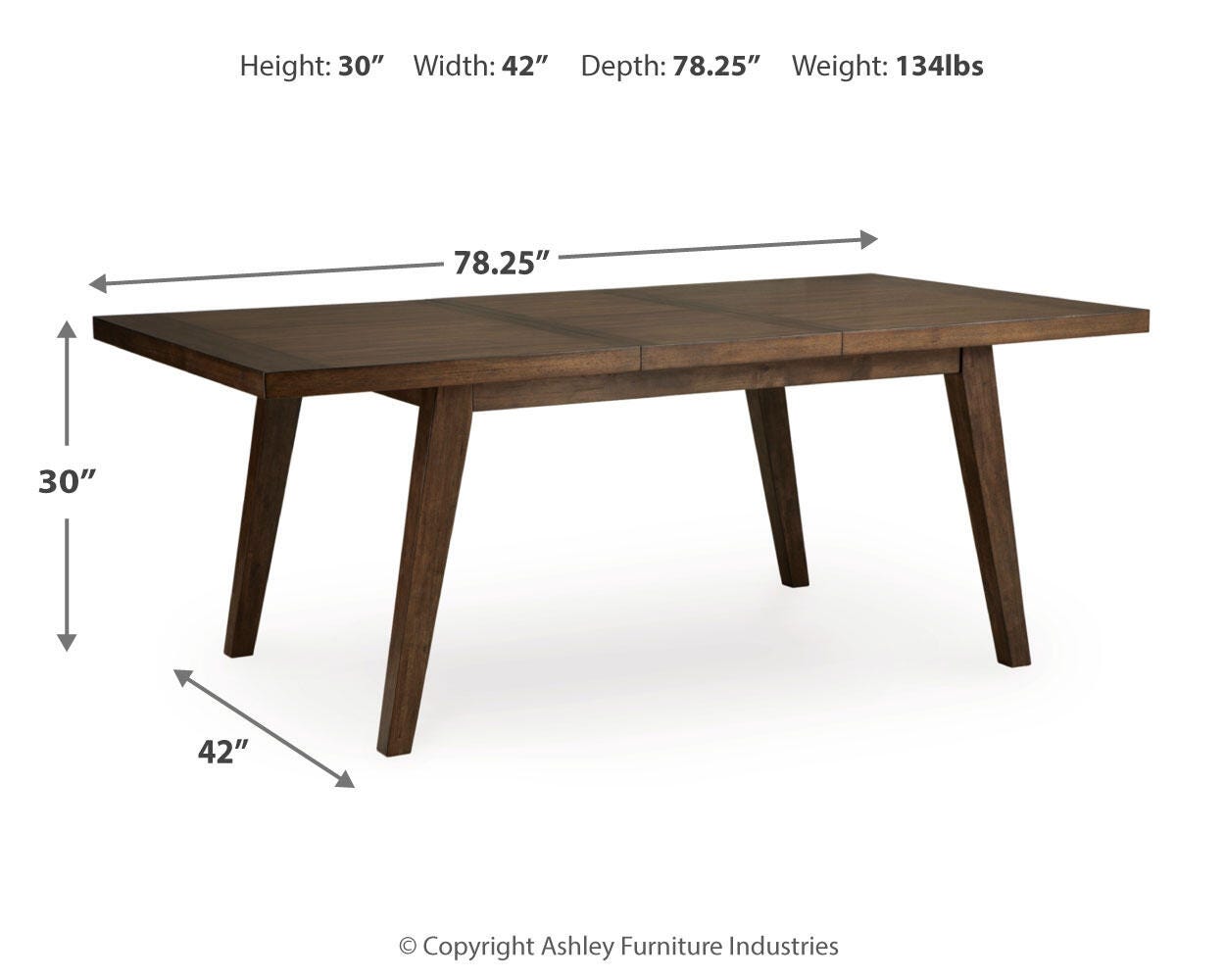 Mesa de Comedor Extensible Zumbado