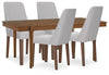 Mesa de Comedor Extensible y 4 Sillas Lyncott