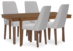 Mesa de Comedor Extensible y 4 Sillas Lyncott