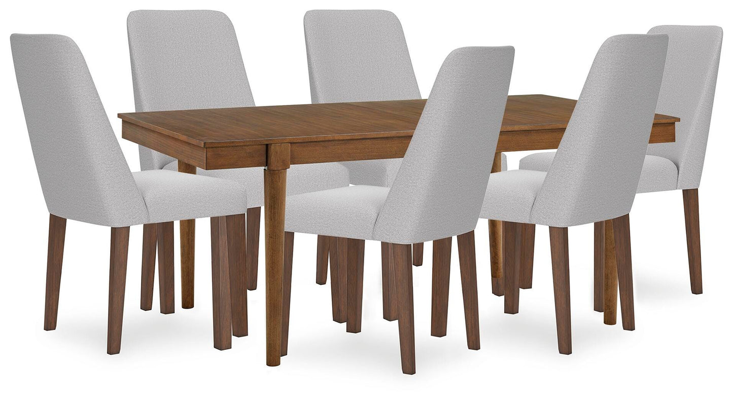 Mesa de Comedor Extensible y 6 Sillas Lyncott